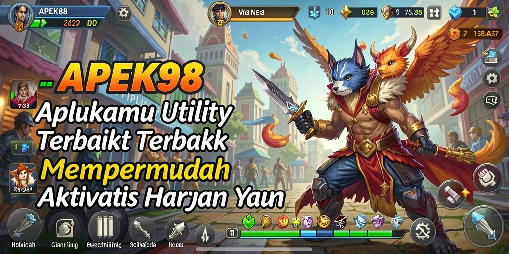 Tampilan antarmuka APEK88 yang menarik dan fungsional.