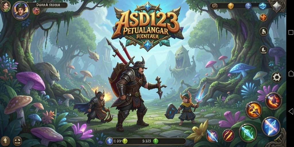 Tangkapan layar gameplay <strong>ASD123</strong> menampilkan aksi petualangan yang seru.