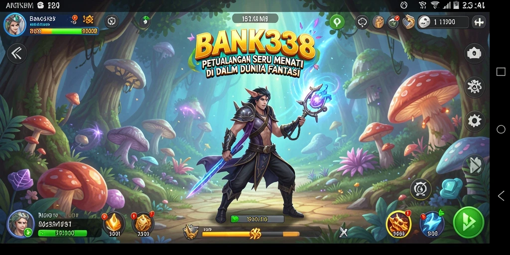 Gameplay seru dan menantang dari BANK338 di dunia petualangan.