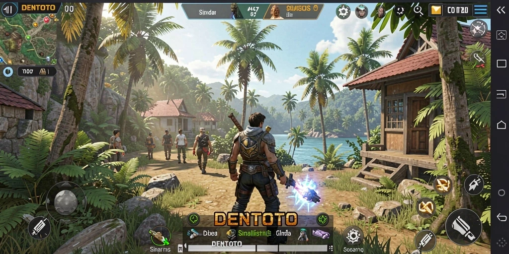 Tampilan menarik dari gameplay DENTOTO yang memikat.