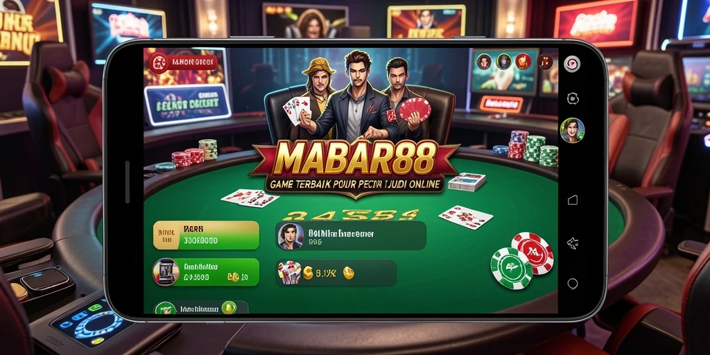 Gameplay Poker yang seru dan interaktif di MABAR88.