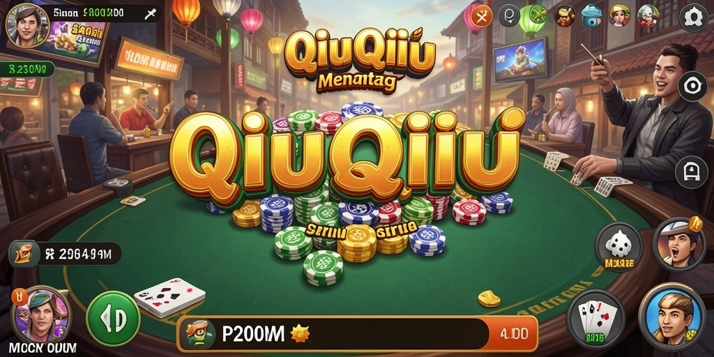 Gameplay seru QiuQiu dalam P200M yang menantang.