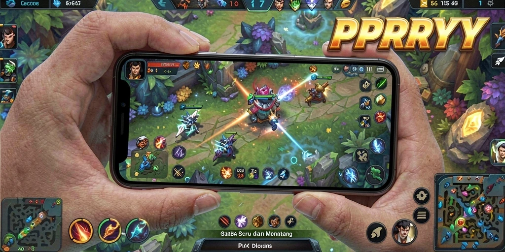 Tampilan gameplay menakjubkan di PPRRYY.