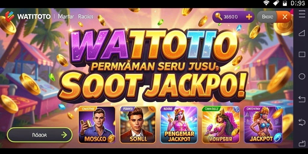 Tampilan menarik dari gameplay Slot di WATITOTO.